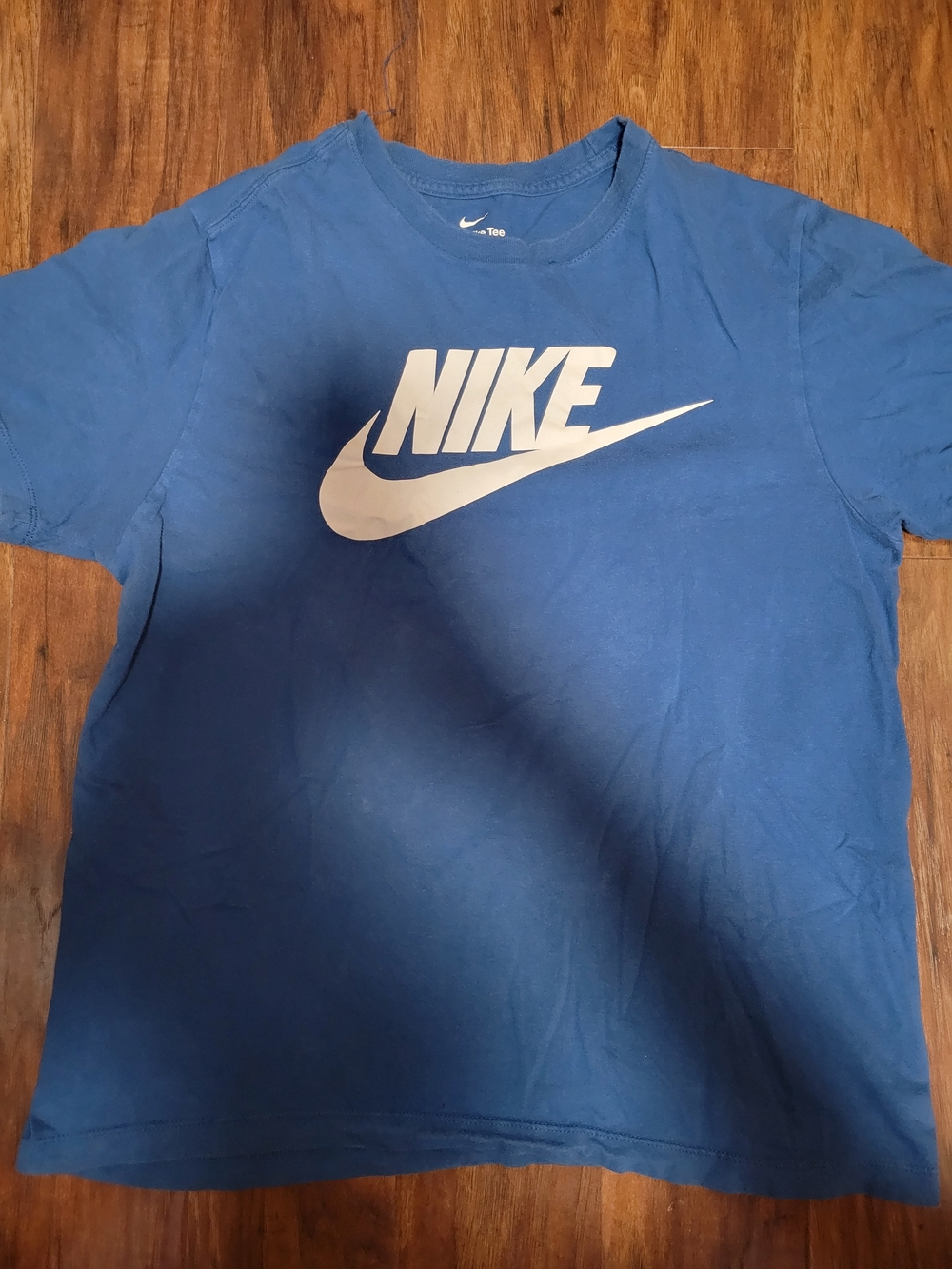 Nike The Nike Tee Blue Crewneck T-Shirt